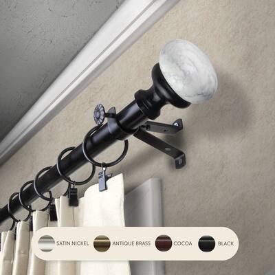 InStyleDesign Alf Adjustable Curtain Rod 13/16 inch dia.
