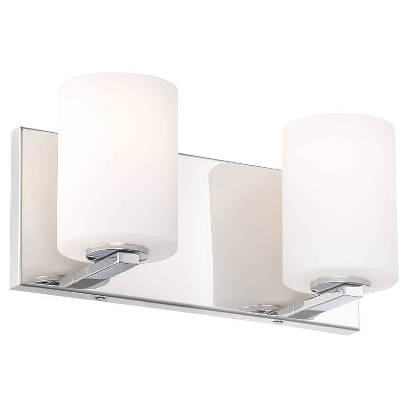Access Lighting Oslo Chrome LED Bath Vanity with Opal Glass