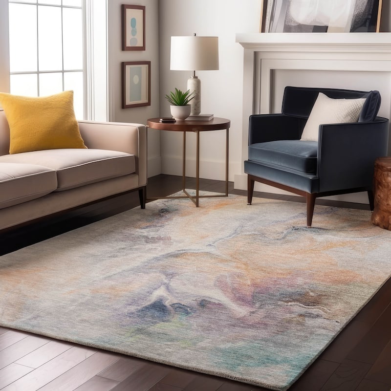 Premium Washable Super Soft Abstract Modern Mayfield Rug
