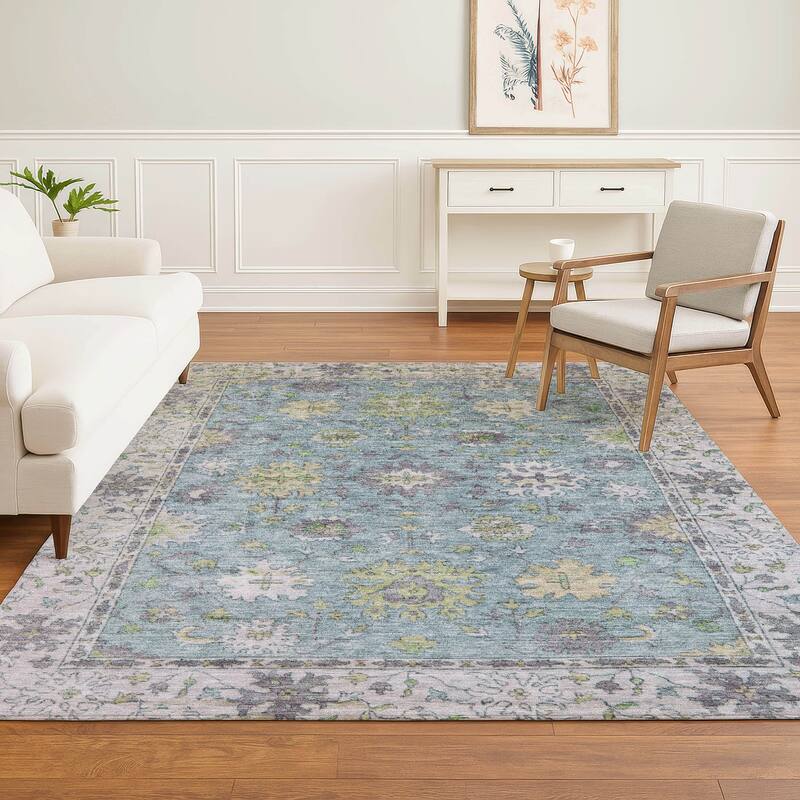 Premium Washable Super Soft Traditional Caply Mayfield Rug