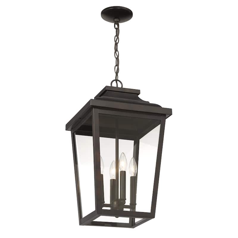 The Great Outdoors 72175-C Irvington Manor 4 Light 13" Wide Outdoor