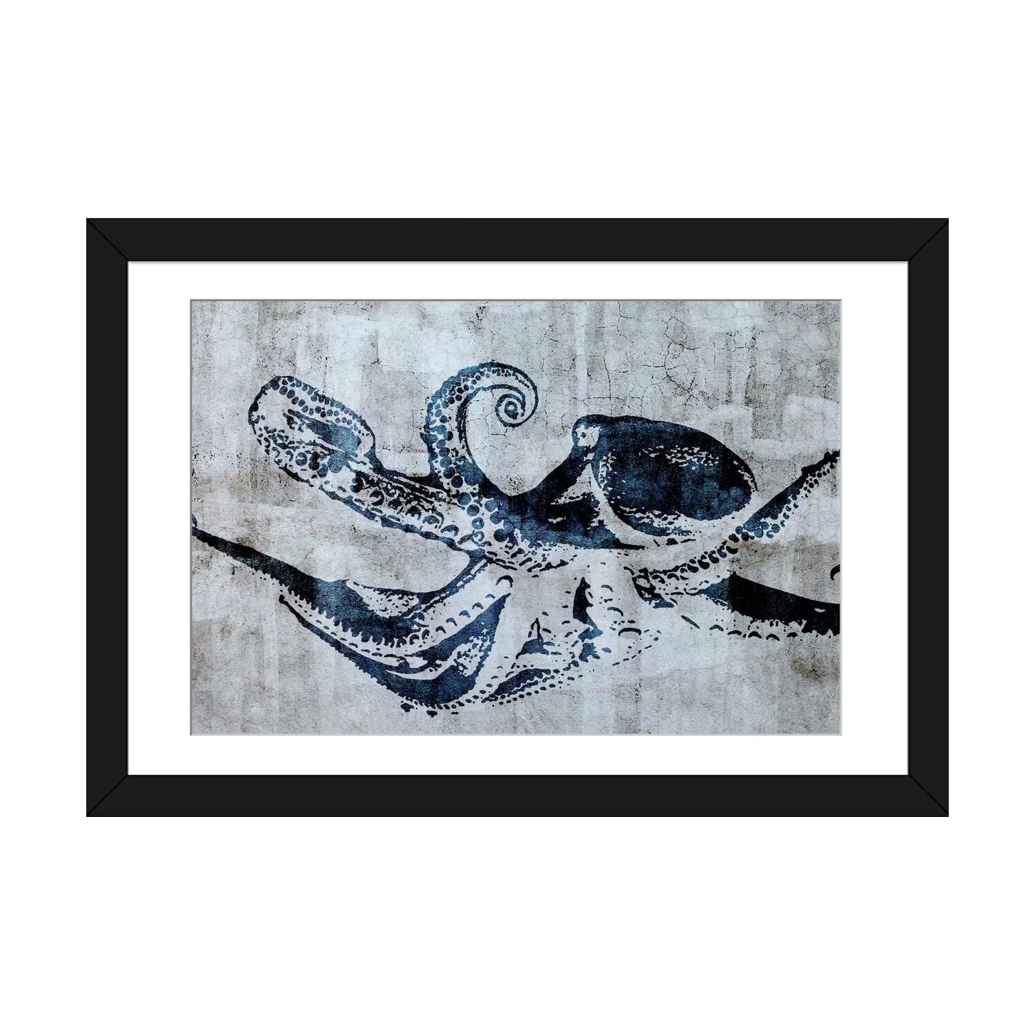 octopus stencil drawing