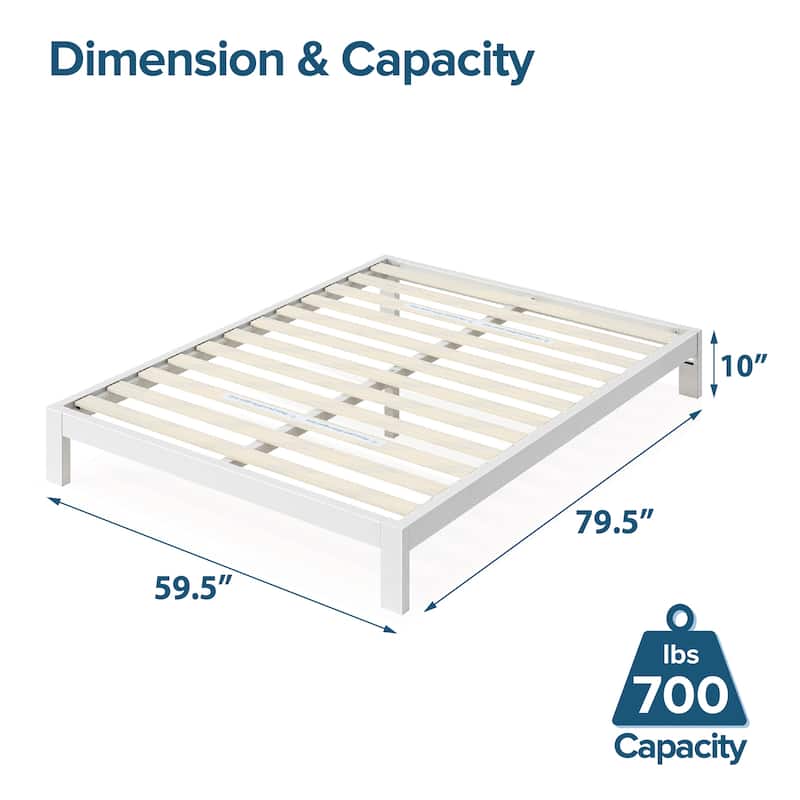 Priage by ZINUS Metal Platform Bed Frame
