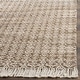 preview thumbnail 4 of 8, SAFAVIEH Handmade Boston Aletha Coastal Cotton Rug with Fringe