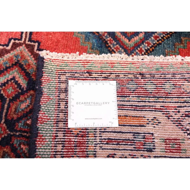 ECARPETGALLERY Hand-knotted Konya Anatolian Light Red Wool Rug - 3'4 x 9'11