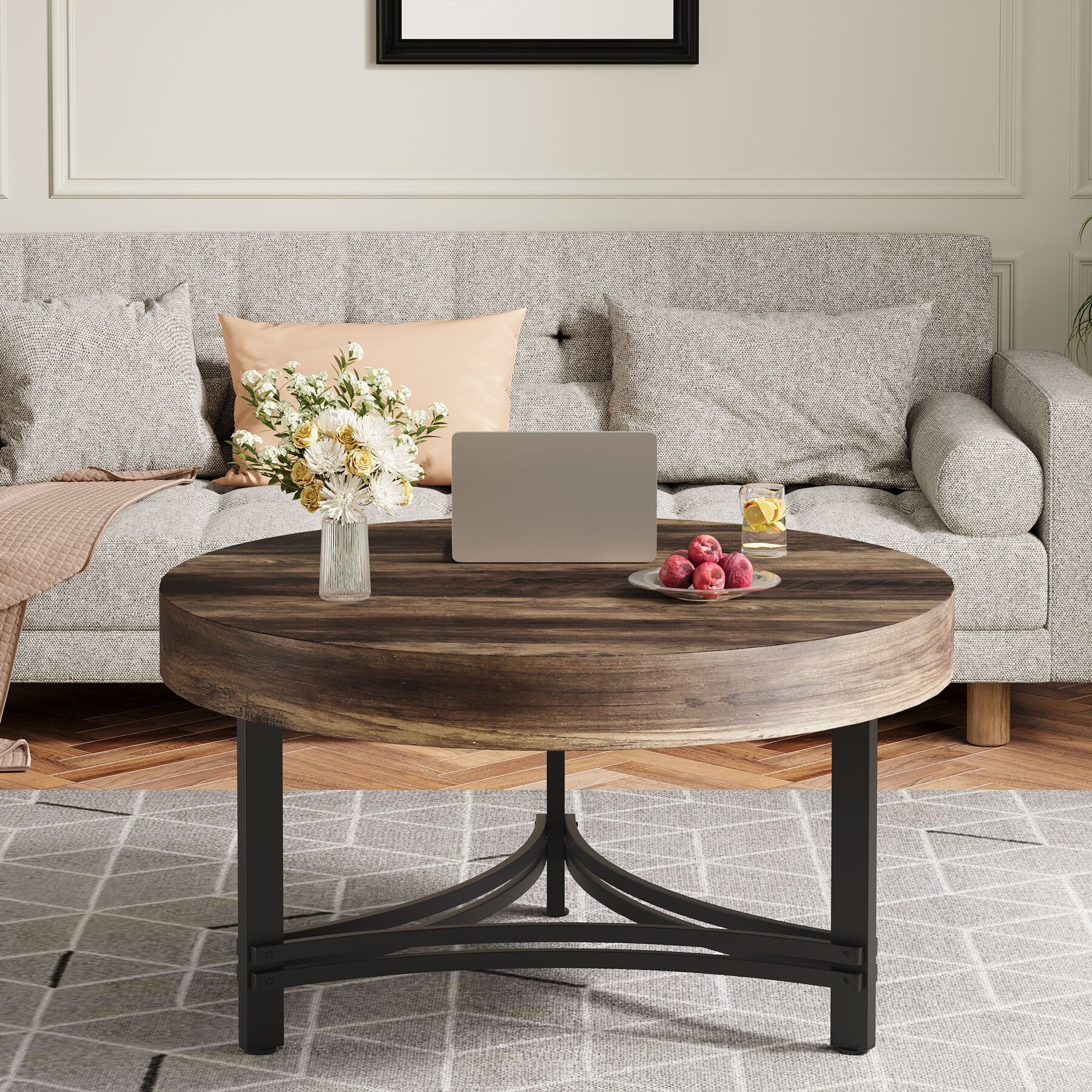 31 inch round coffee table discount