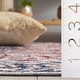 preview thumbnail 30 of 45, SAFAVIEH Arizona Ingund Machine Washable Slip Resistant Vintage Oriental Rug