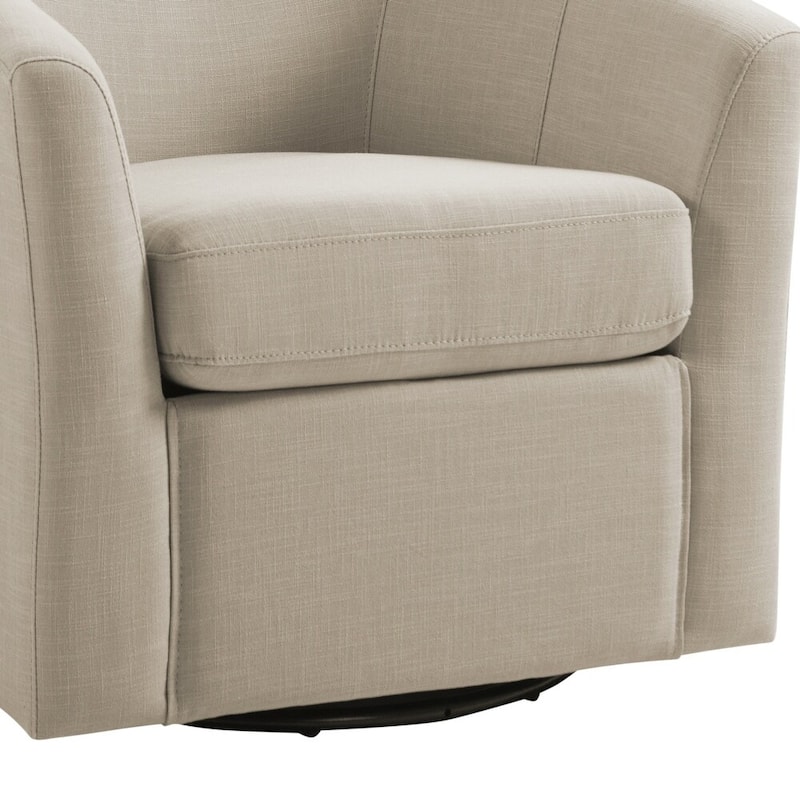 Anna 30"W Swivel Barrel Accent Chair Set of 2