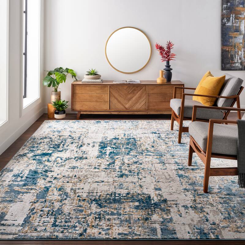 Livabliss Martin Contemporary Abstract Area Rug