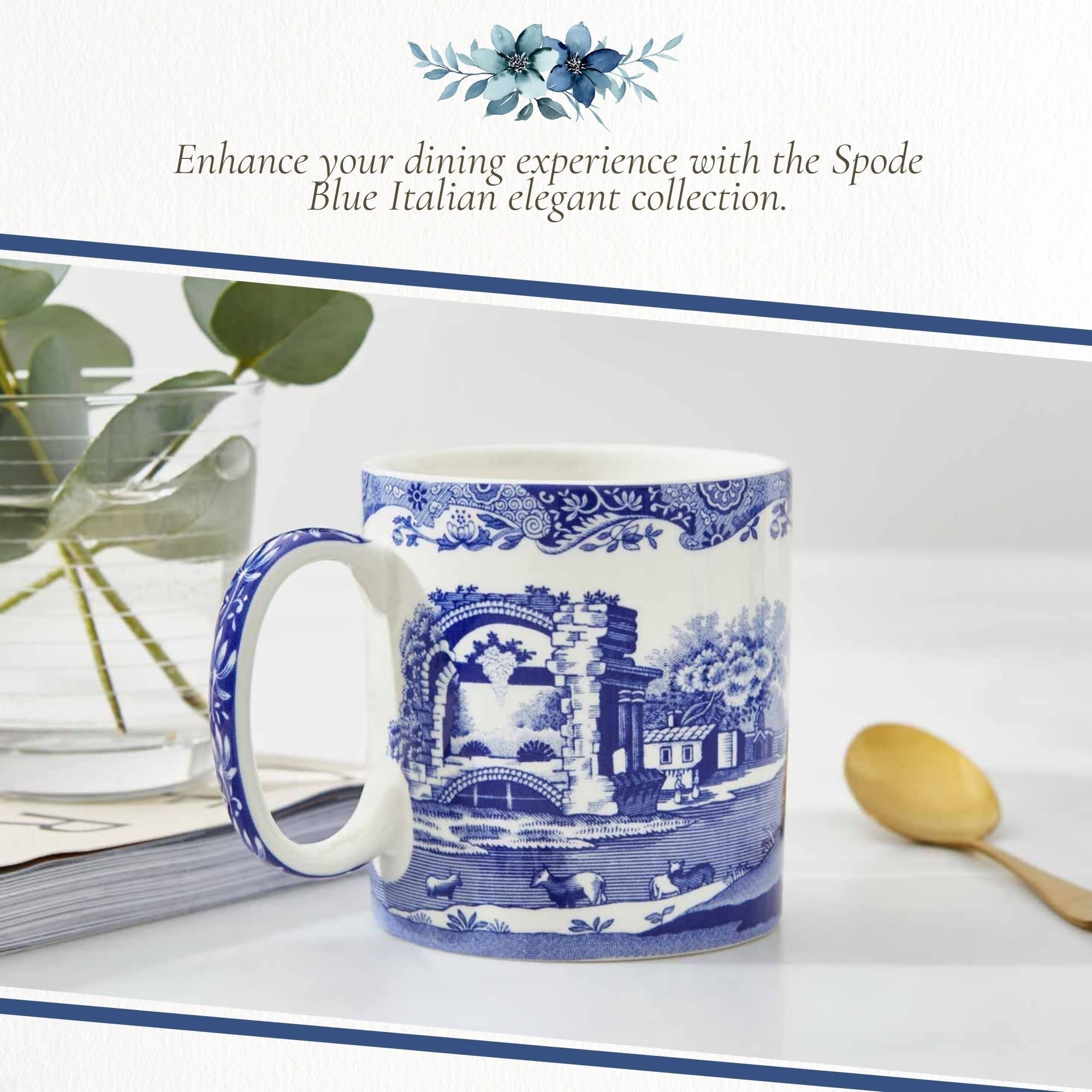 Spode Blue Italian Piece 0 | Set 6‐159 大量 スポード ITALIAN