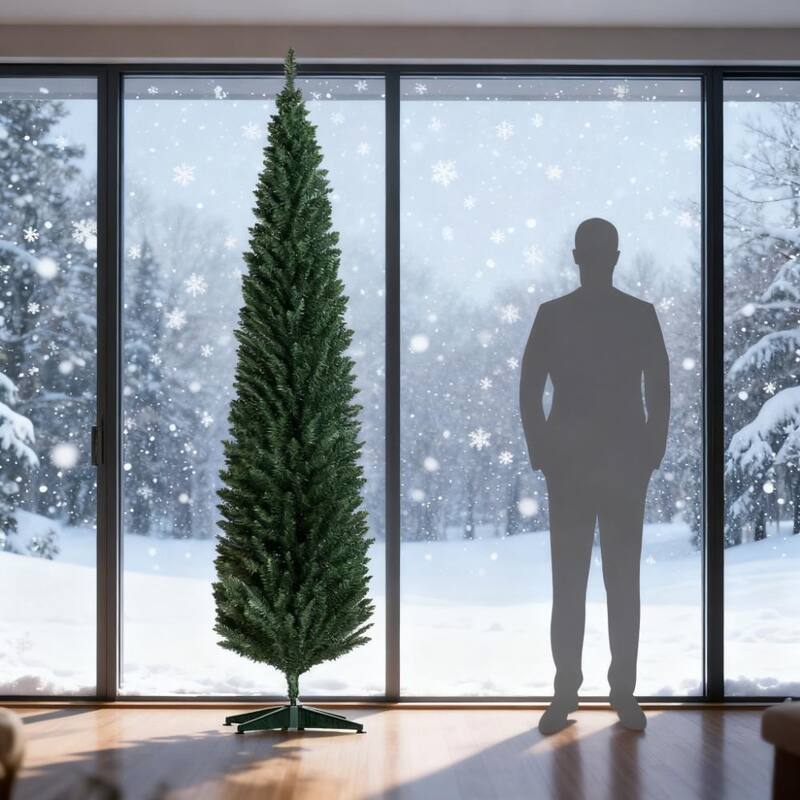 8ft Artificial Christmas Tree ,green - Green - Green