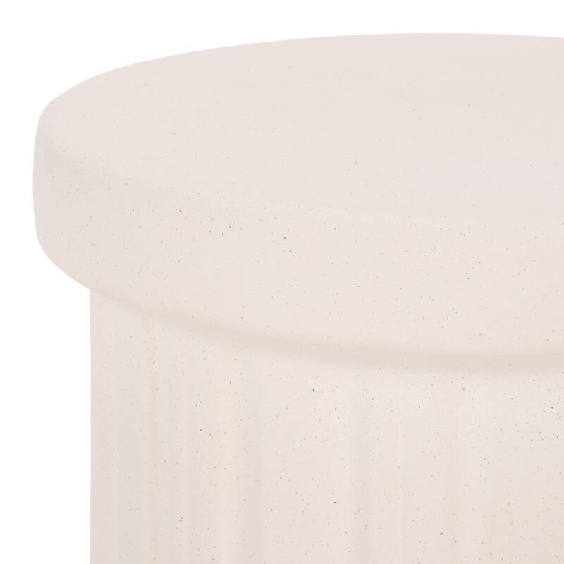 SAFAVIEH Home Jhene, 18-inch, Ceramic Garden Stool - 14"W x 14"D x 18"H