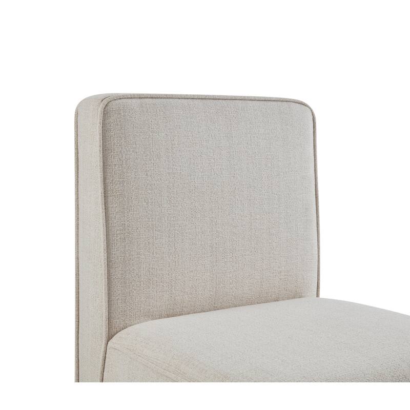 Modern 2 Piece Kitchen Dining Chair Set with Hidden Casters, Stain Resistant, Waterproof for Dining Room Kitchen Living Room