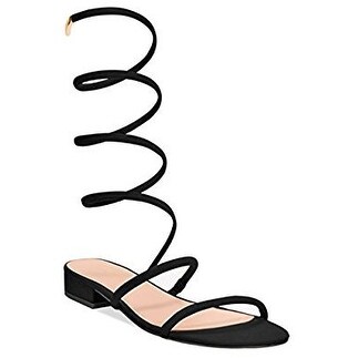 Avec Les Filles Womens Caila Open Toe Beach Ankle Strap Sandals