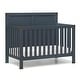 preview thumbnail 1 of 14, Miles 5-in-1 Convertible Crib Navy Blue