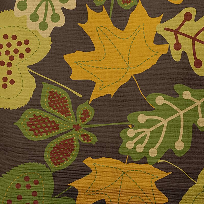 Fall Leaves Indoor/Outdoor Throw Pillow