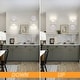 preview thumbnail 15 of 18, Modern Crystal Wall Sconce Bathroom Vanity Hallway Light Fixtures Black