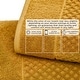 preview thumbnail 14 of 197, Linery & Co. Cotton Diamond Waffle Texture Bath Towels