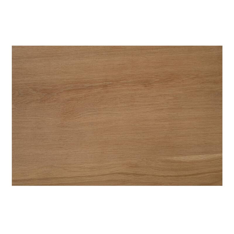 Title: NADAAL STUDIOS Calvert Treccia Sideboard, Solid Oak with Oak Veneer, Turned Legs, Natural Finish