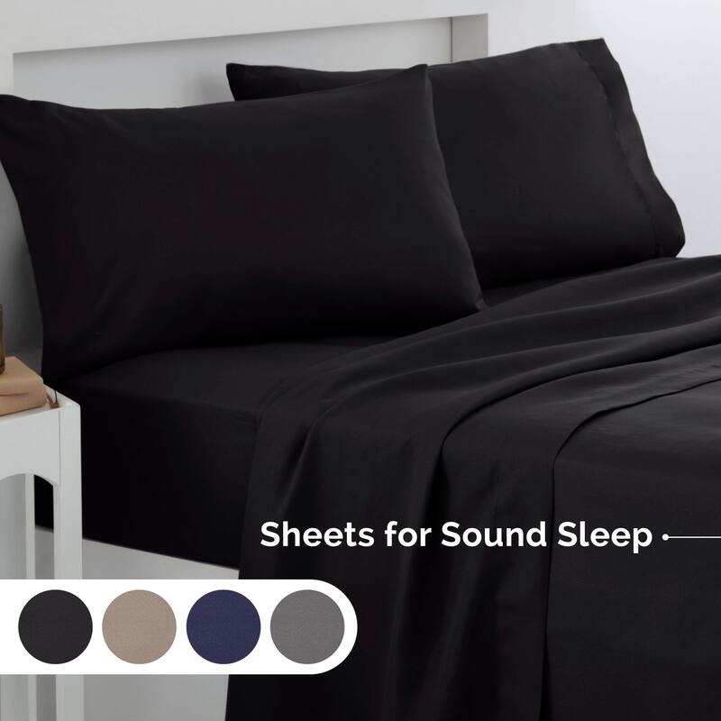 Martex Easy Living Brushed Microfiber Soft Wrinkle Resistant Sheet Set