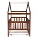 preview thumbnail 36 of 48, Wooden Twin Size House Bed with Twin Size Trundle