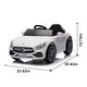 preview thumbnail 2 of 43, 12V Mercedes-Benz CLS 350 Electric Ride-On Toy Car with Parent Control, Multimedia Functions and Four-Wheel Suspension