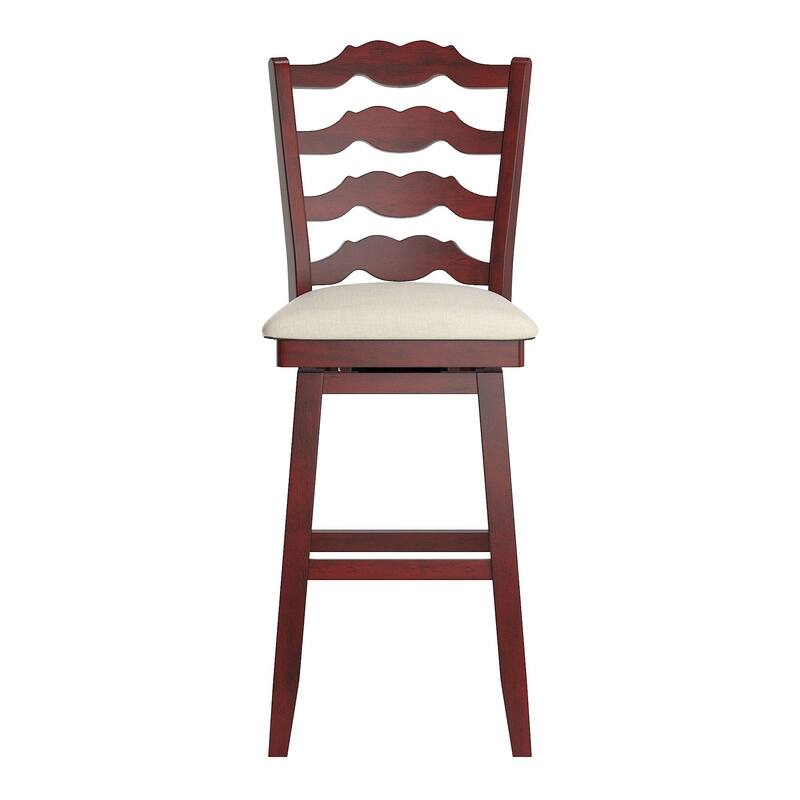 Eleanor French Ladder Back Swivel Stool by iNSPIRE Q Classic