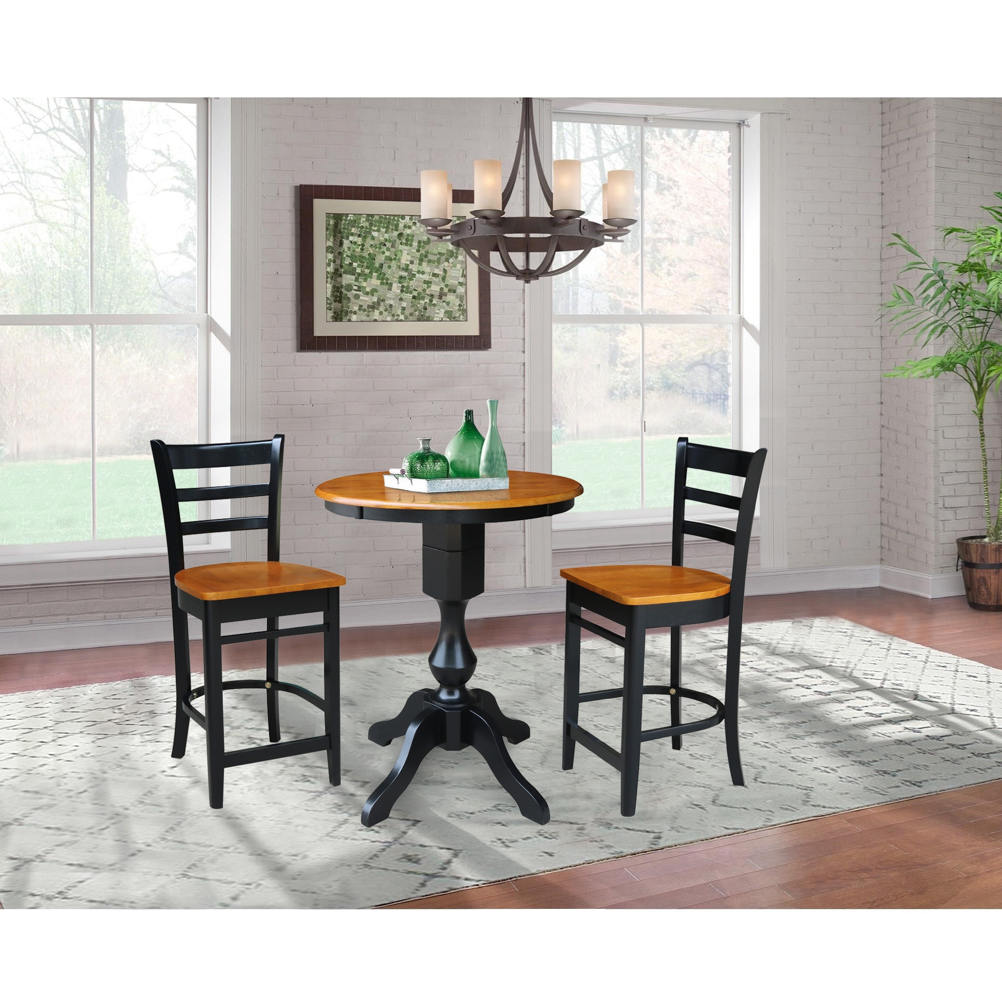 30 round clearance counter height table