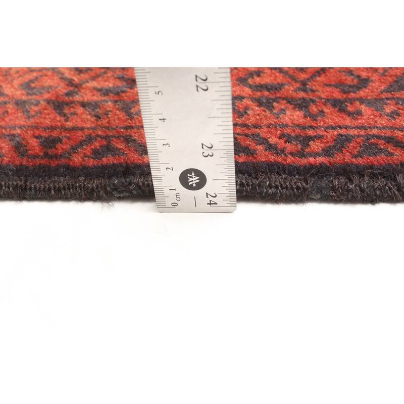 ECARPETGALLERY Hand-knotted Teimani Dark Navy Wool Rug - 2'10 x 4'3