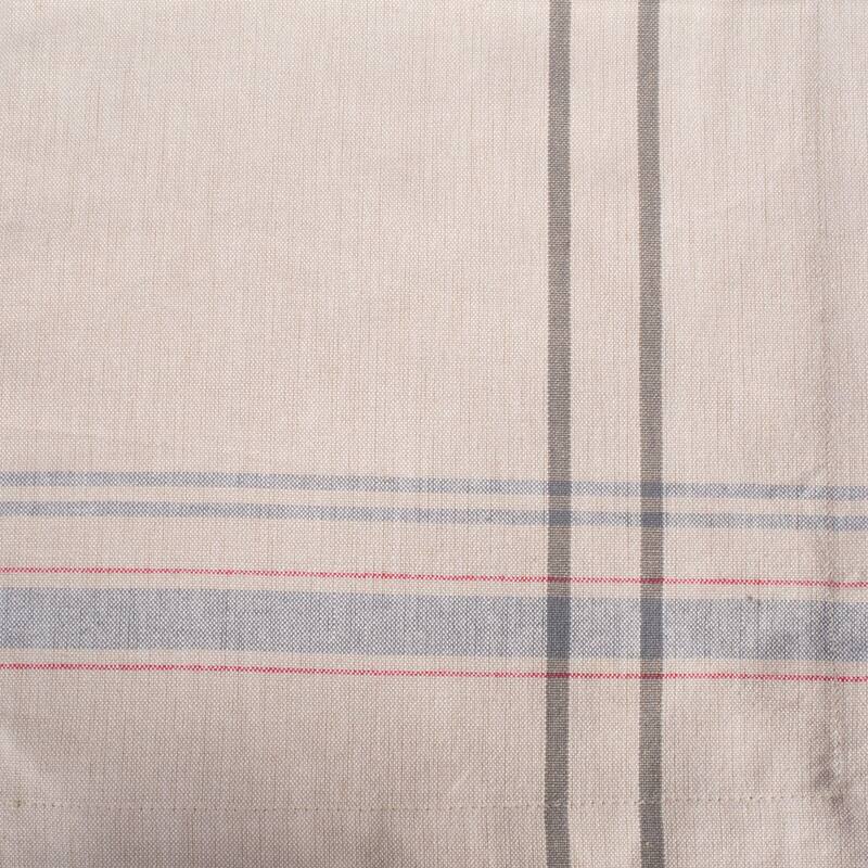 Design Imports Black French Stripe Napkin Set (Set of 6)