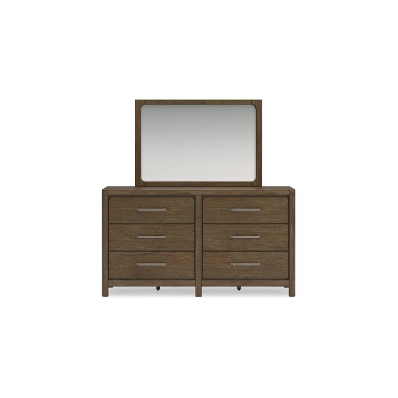 Signature Design by Ashley Cabalynn Brown Dresser and Mirror