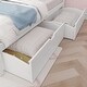 preview thumbnail 16 of 16, Max and Lily Queen-Size Bed with Panel Headboard and Storage Drawers