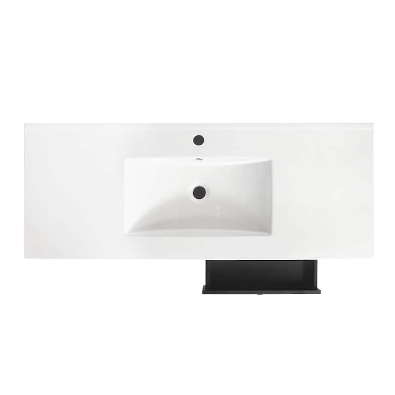 Bathroom Vanity with Ceramic Sink Combo