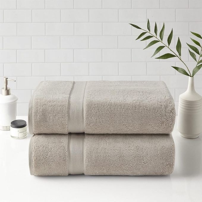 800GSM Extra Large Bath Towels (34“ x 68” 2-Pack) 100% Cotton Bath Towel Set Highly Absorbent Hotel Spa Quality - 68