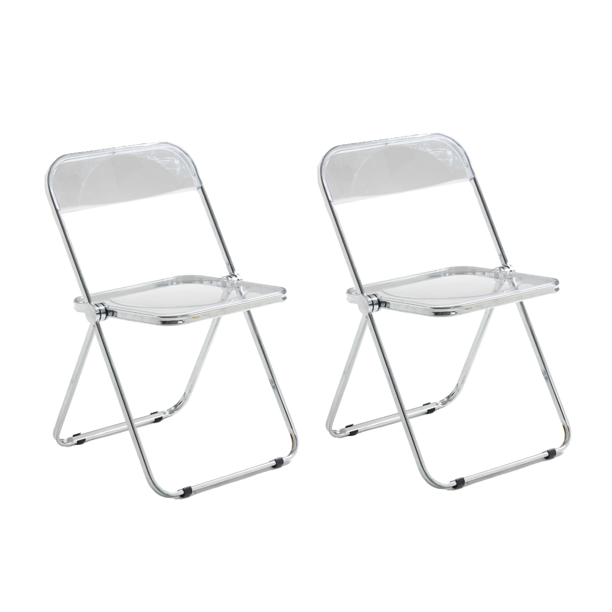 Stackable store acrylic chairs