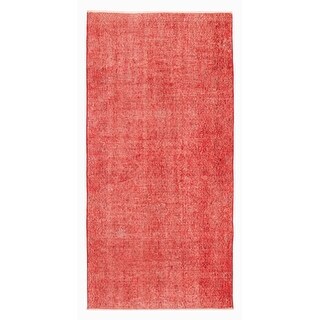 ECARPETGALLERY Hand-knotted Color Transition Red Wool Rug - 2'10 x 5'9 ...