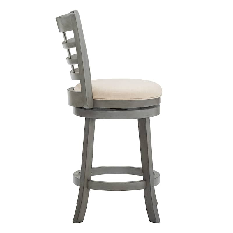 Verona Swivel High Back Counter Height Stool by iNSPIRE Q Classic