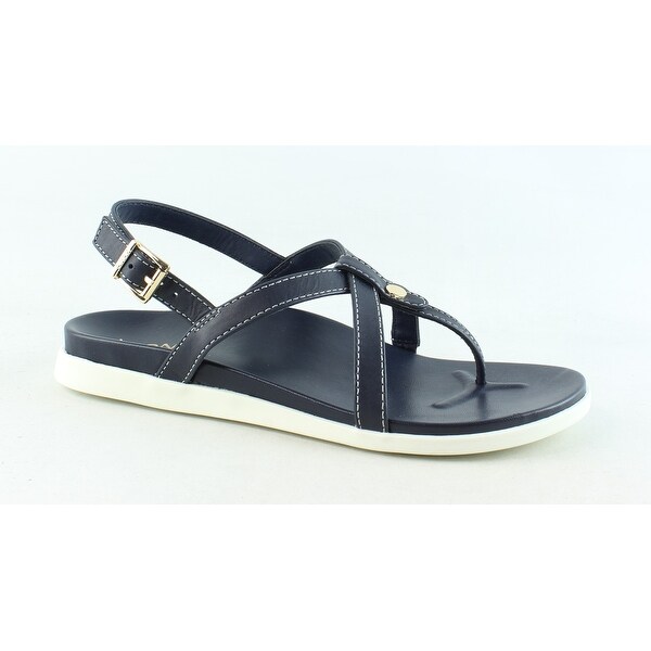 ladies navy sandals size 5