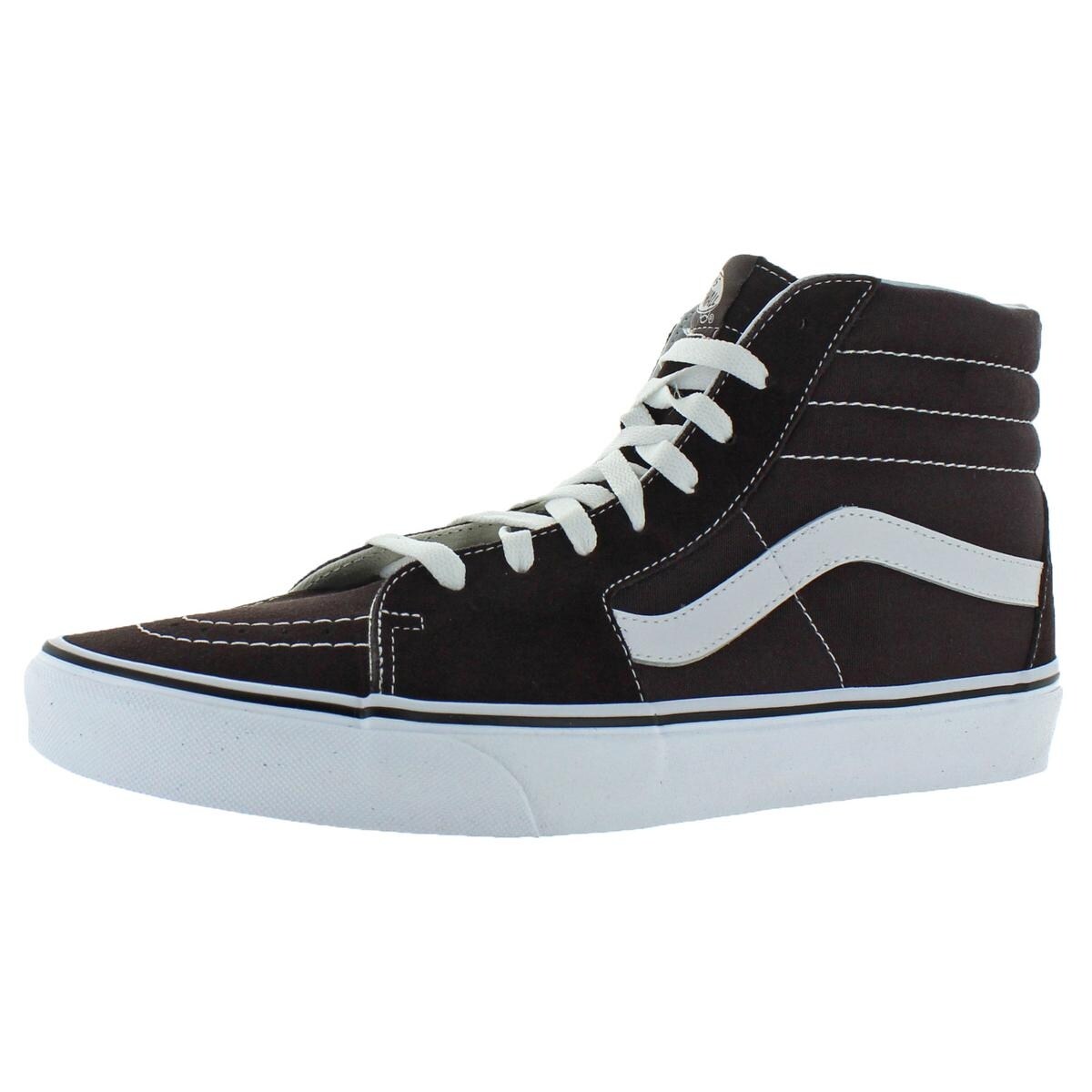 Shop Vans Mens Sk8 Hi Casual Shoes Suede High Top Overstock