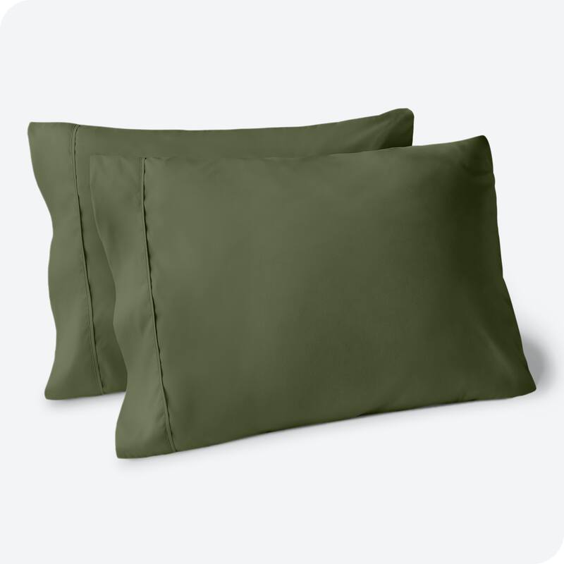 Bare Home Double Brushed Pillowcase Set (Set of 2) - King - Cypress