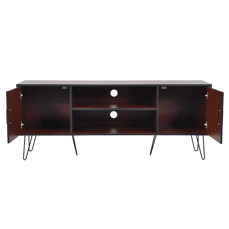 Costway 59'' TV Stand Entertainment Center Media Console Storage - See Details