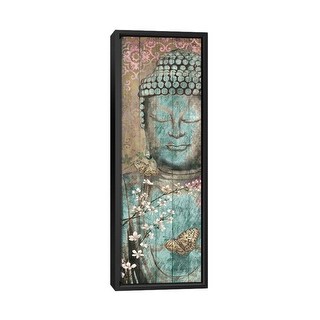 iCanvas "Floriental Buddha" by Conrad Knutsen Framed Canvas Print - Bed ...