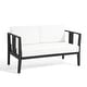 preview thumbnail 16 of 195, Outdoor Teak Solid Wood Patio Furniture Set Loveseat Armchair Table Collection