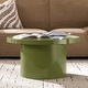 preview thumbnail 1 of 14, HULALA HOME Modern Round Coffee Table with Enamel Finish