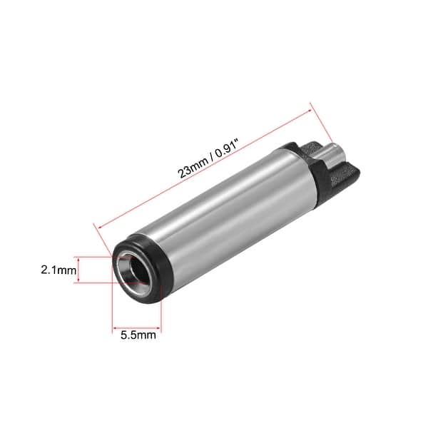 Dc Male Connector 5 5mm X 2 1mm Power Supply Jack Solder Adapter 30pcs On Sale Overstock 27576651