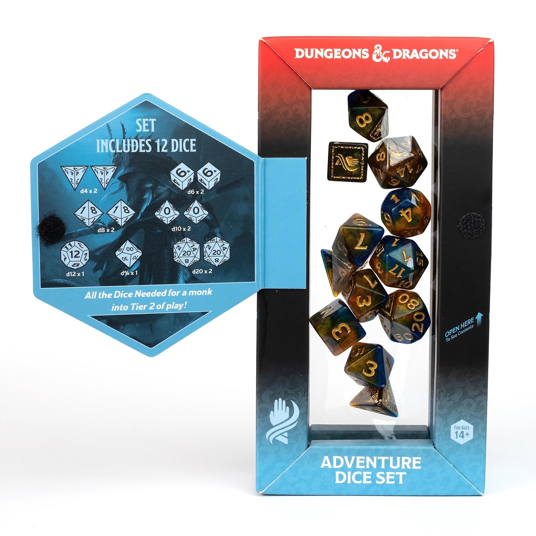 Dungeons & Dragons Adventure Dice Set: Monk - Bed Bath & Beyond