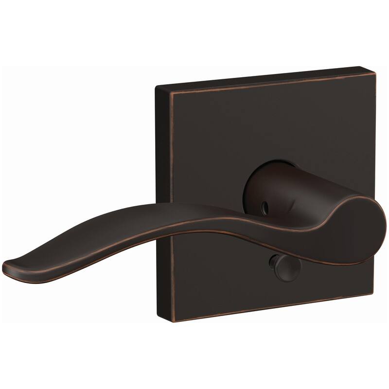 Schlage Custom Pennant Passage or Privacy Door Lever Set with Collins