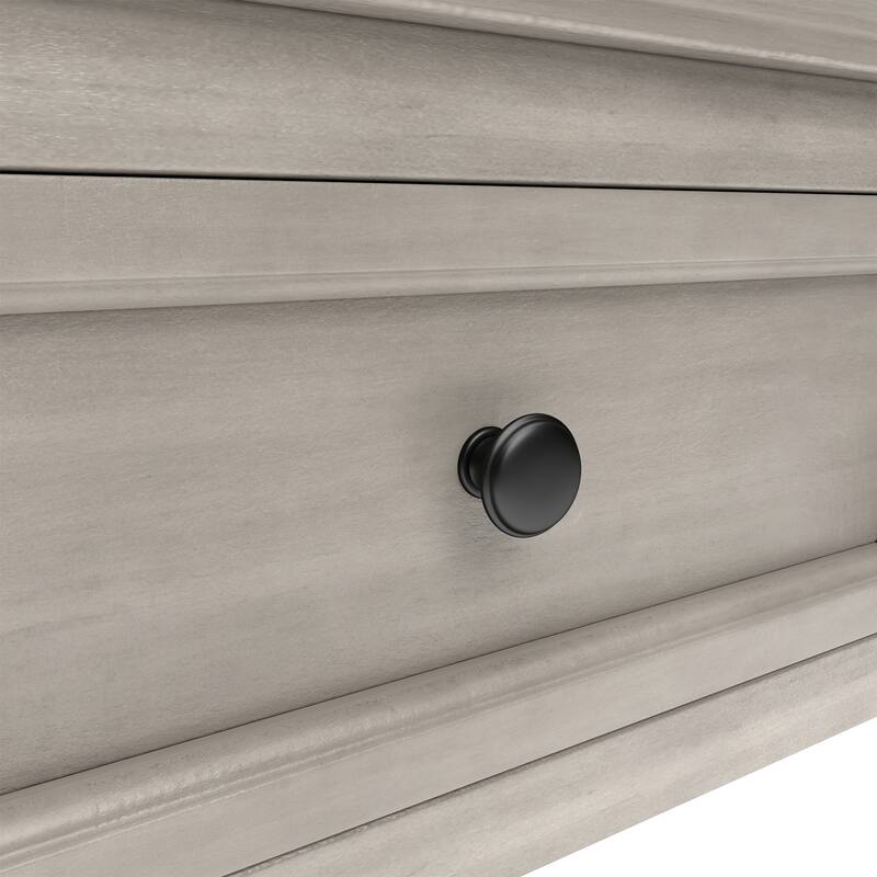 Sofa Table with Storage Drawers and Bottom Shelf