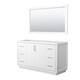 Option White / Satin Bronze Hardware
