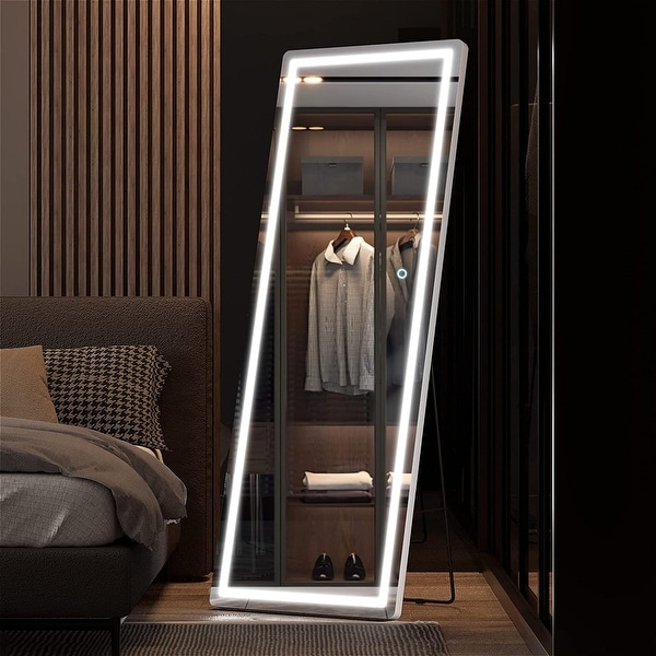Led mirror stand on sale